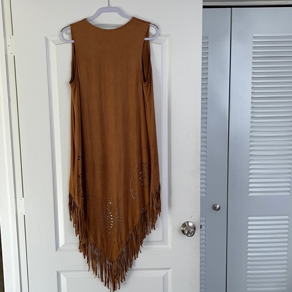 Xhilaration fringe vest
